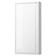 ÄNGSJÖN Armoire murale avec porte, ultrabrillant blanc, 18x6x37 "