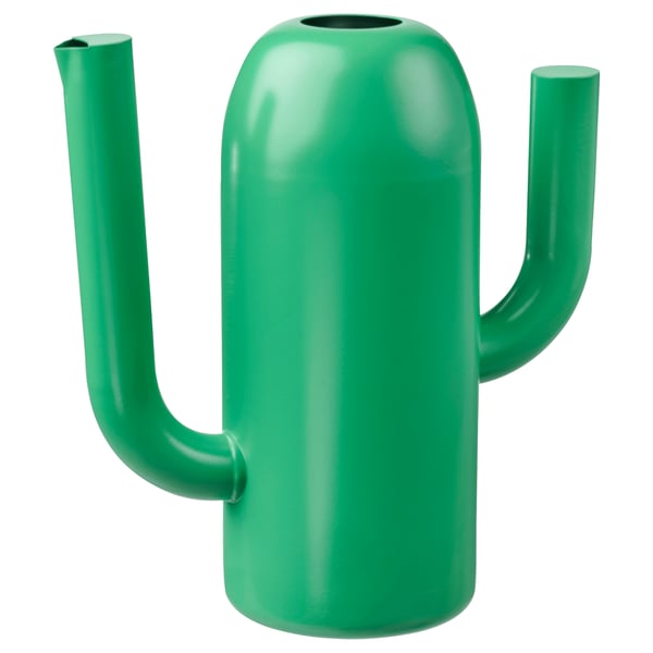 ÄRTBUSKE Vase/arrosoir, vert vif, 9 ½ "