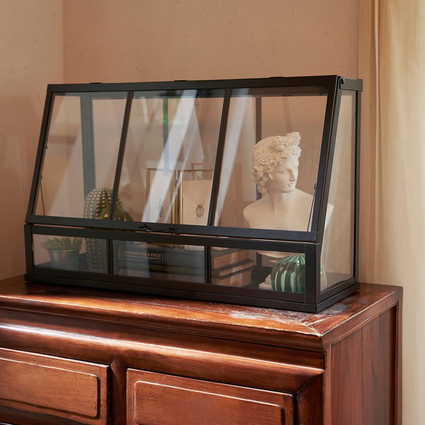 ÅKERBÄR Miniserre, intérieur/extérieur/anthracite, 25 ½ "