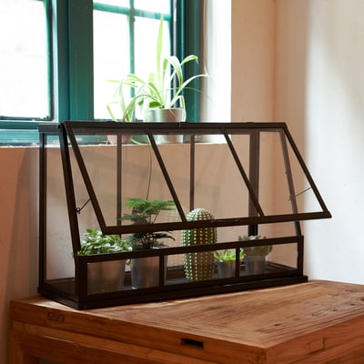 ÅKERBÄR Miniserre, intérieur/extérieur/anthracite, 25 ½ "