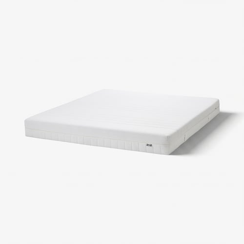 ÅKREHAMN Matelas en mousse, ferme/blanc, Deux places