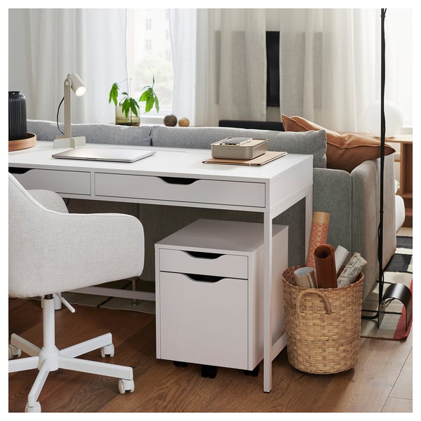 ALEX Bureau, blanc, 39 3/8x18 7/8 "