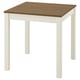 ÅLHULT Table, beige/brun, 31 1/2x29 1/8 "