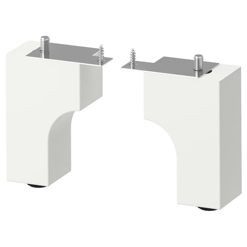 ALMAÅN Pied, blanc, 4 1/2 "