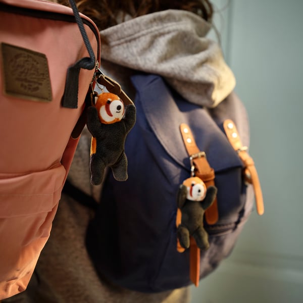ALPTALL Peluche, panda roux/mini, 3 ½ "