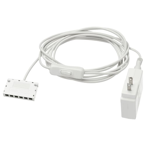 ANSLUTA Pilote DEL avec fil, blanc, 19 W