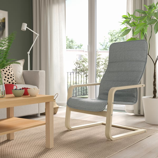 ÅRSUNDA Fauteuil, Knisa gris clair