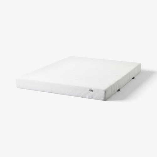 ÅSBYGDA Matelas en mousse, ferme/blanc, Deux places