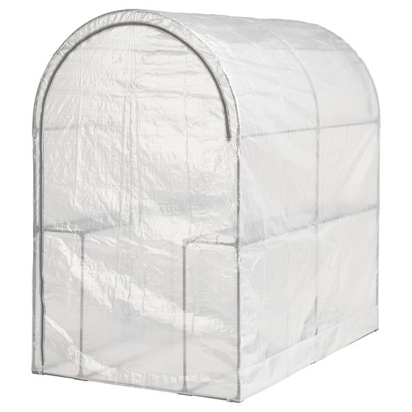 ASPAREN Miniserre, blanc translucide, 48 3/8x74 3/4x74 3/4 "