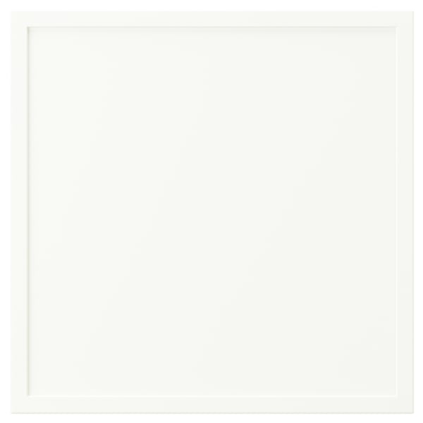ASPUDDEN Façade de tiroir, blanc mat, 15x15 "