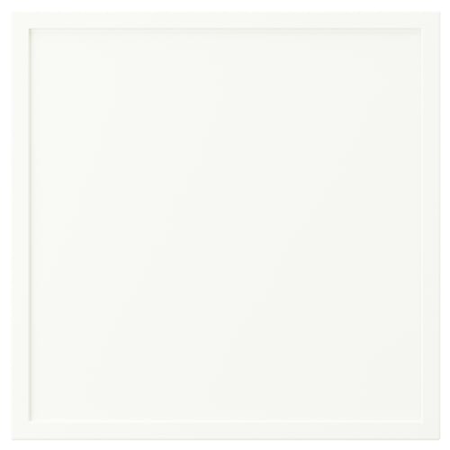 ASPUDDEN Façade de tiroir, blanc mat, 15x15 "