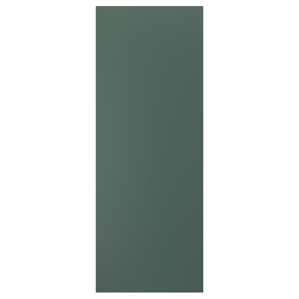 ASPUDDEN Panneau latéral de finition, gris-vert foncé, 36x96 "