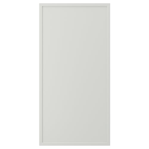 ASPUDDEN Porte, gris clair, 15x30 "