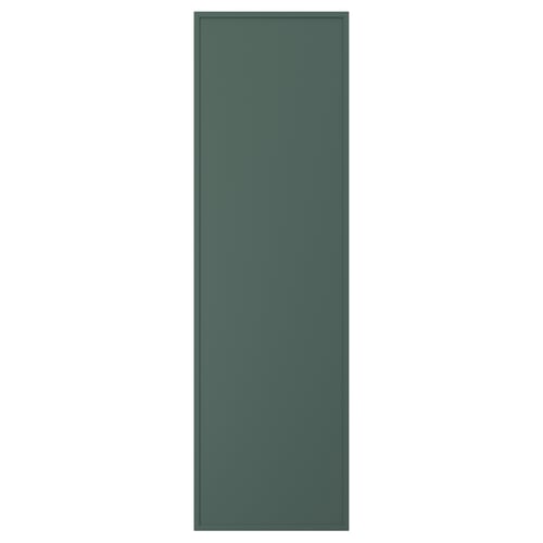 ASPUDDEN Porte, gris-vert foncé, 18x60 "