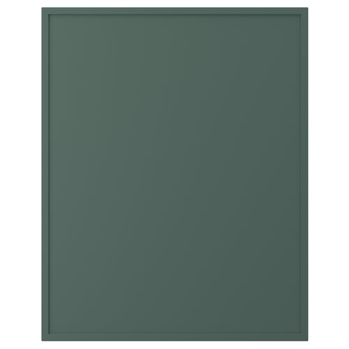 ASPUDDEN Porte, gris-vert foncé, 24x30 "