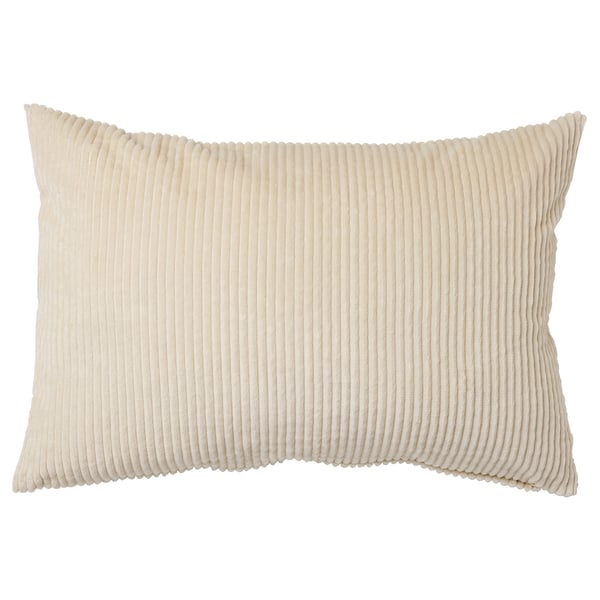 ÅSVEIG Housse de coussin, beige clair, 16x23 "