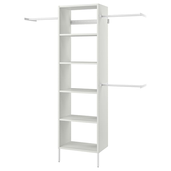 AURDAL Agencement armoire-penderie, blanc, 68 1/2-94 1/2x15 3/4x87 "