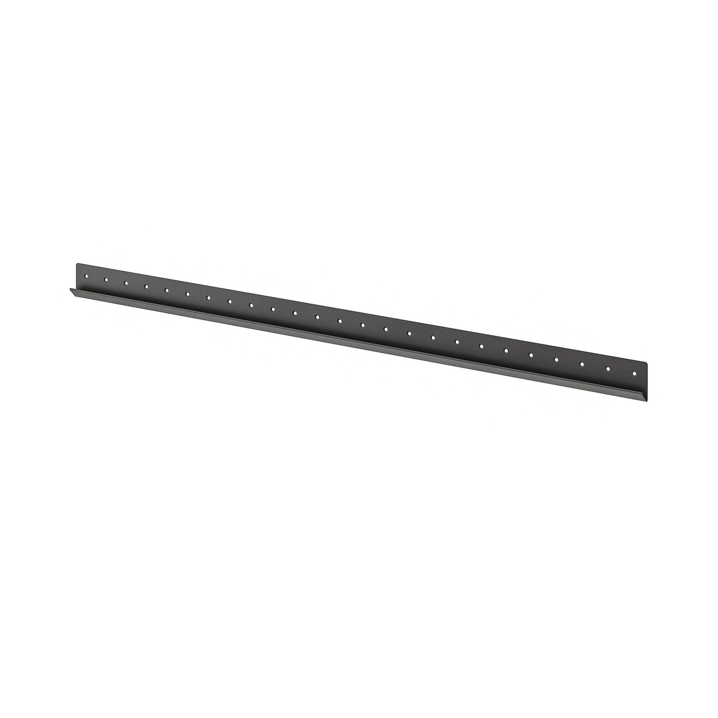AURDAL Rail de suspension, gris foncé, 49 1/4 "