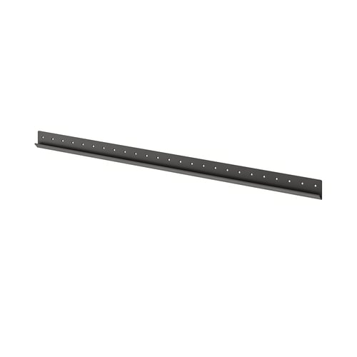 AURDAL Rail de suspension, gris foncé, 49 1/4 "