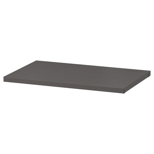 AURDAL Tablette, gris foncé, 22 1/4x15 3/4 "