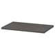 AURDAL Tablette, gris foncé, 22 1/4x15 3/4 "