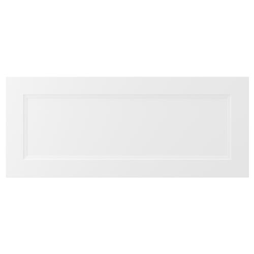AXSTAD Façade de tiroir, blanc mat, 36x15 "