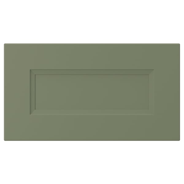 AXSTAD Façade de tiroir, gris-vert, 18x10 "