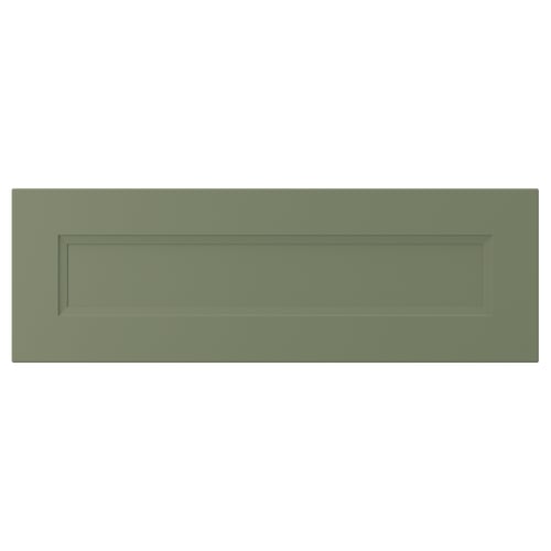 AXSTAD Façade de tiroir, gris-vert, 30x10 "