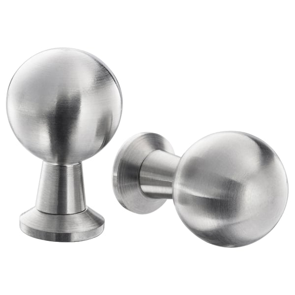 BAGGANÄS Boutons, acier inox, 13/16 "