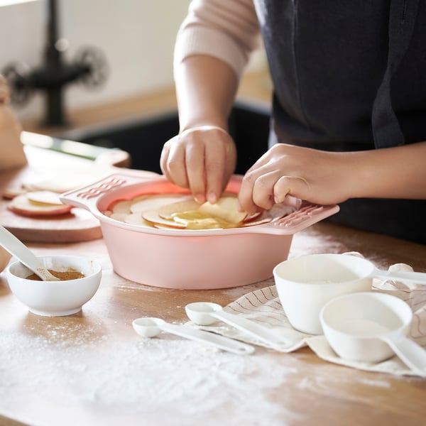 BAKTIDER Moule à gâteau, rose clair, 7 7/8 "