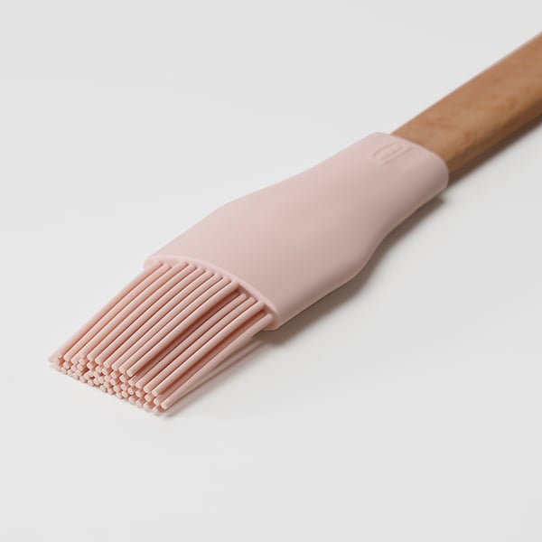 BAKTIDER Ustensiles de cuisine, 4 pièces, bois/rose clair