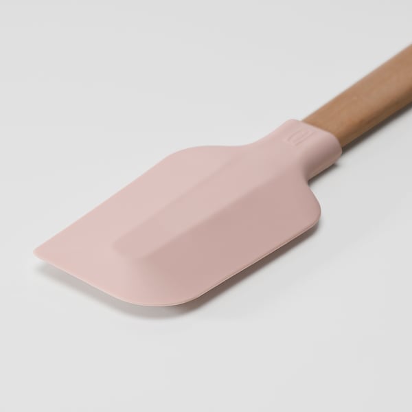 BAKTIDER Ustensiles de cuisine, 4 pièces, bois/rose clair