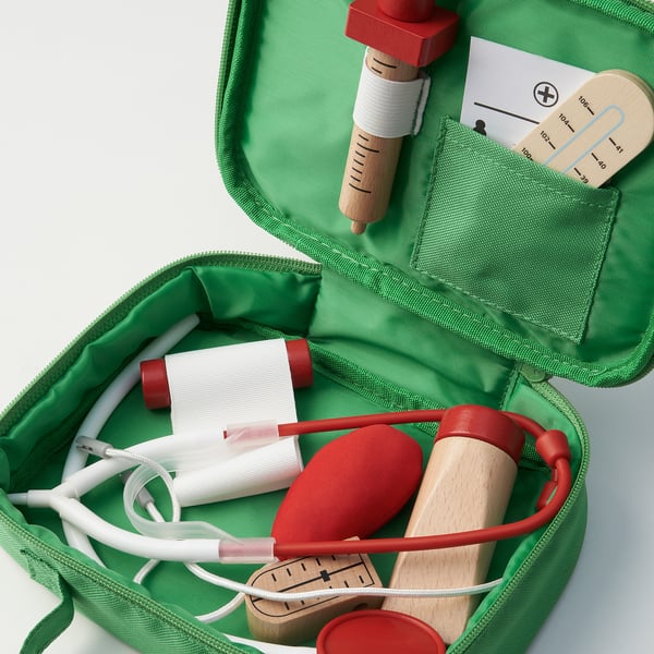 BARKBORRE Ensemble jouets docteur, 7 pièces