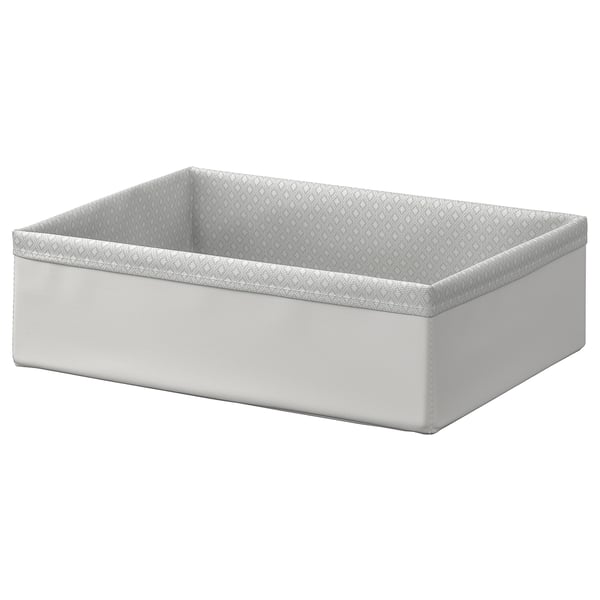 BAXNA Range-tout, gris/blanc, 10 ¼x13 ½x4 "