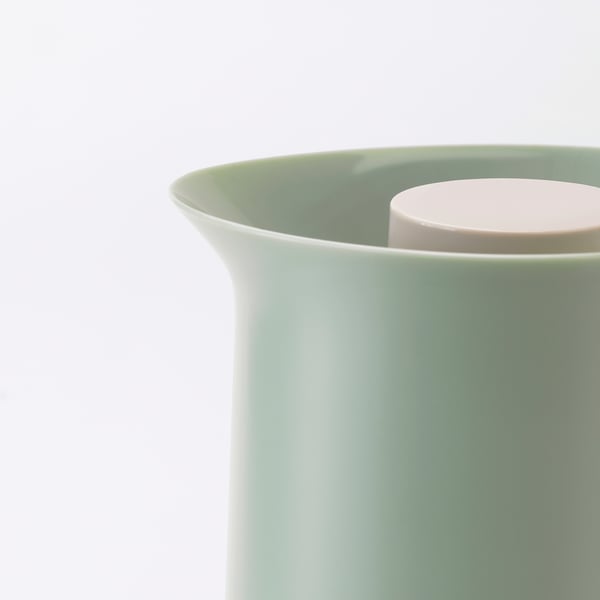 BEHÖVD Pichet isotherme, vert clair/beige, 34 oz