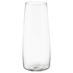 BERÄKNA Vase, verre clair, 17 ¾ "