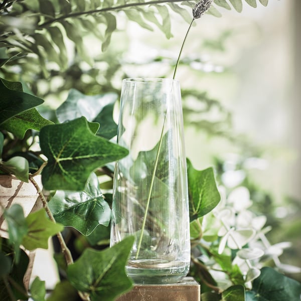 BERÄKNA Vase, verre clair, 6 "