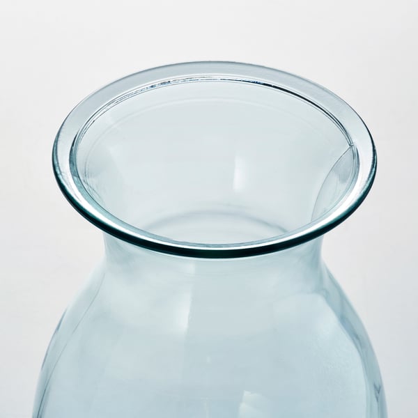 BERGKÖRSBÄR Vase, verre/vert, 11 "