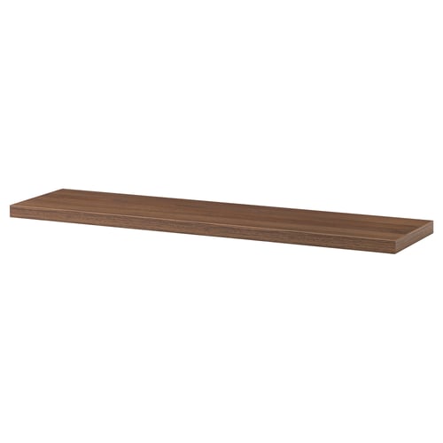BERGSHULT Tablette, effet noyer, 31 1/2x7 7/8 "