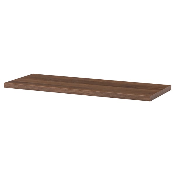 BERGSHULT Tablette, effet noyer, 31 1/2x11 3/4 "