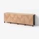 BESTÅ Rangement, brun-noir/Hedeviken chêne plaqué, 94 1/2x16 1/2x29 7/8 "