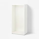 BESTÅ Structure, blanc, 23 5/8x15 3/4x50 3/8 "