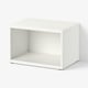BESTÅ Structure, blanc, 23 5/8x15 3/4x15 "