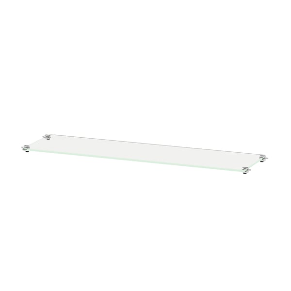 BESTÅ Tablette en verre, verre, 22x6 1/4 "