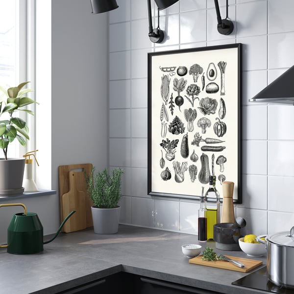 BILD Affiche, légumes divers, 19 ¾x27 ½ "