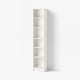 BILLY Bibliothèque, blanc, 15 3/4x11x79 1/2 "