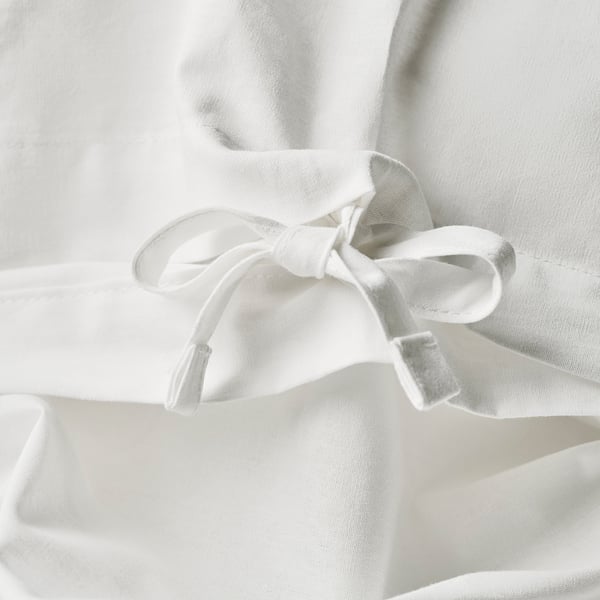 BIRGITTARÖNN Housse de couette et taie(s), blanc, 2 places/grand 2 places