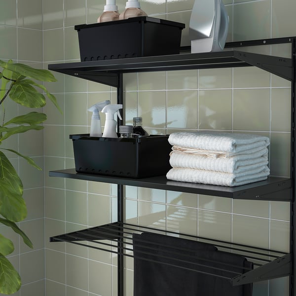 BOAXEL Séchoir, anthracite, 31 ½x15 ¾ "