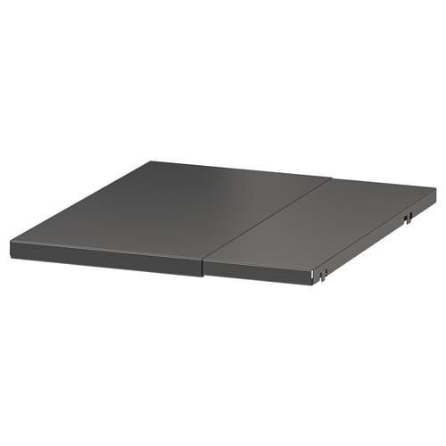 BOAXEL Tablette réglable, anthracite, 7 7/8-11 3/4 "