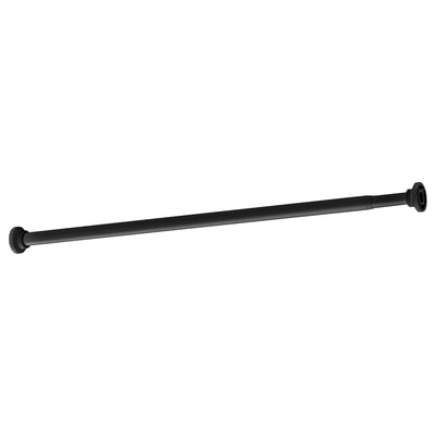 BOTAREN Tringle à rideau de douche, noir, 47-79 "